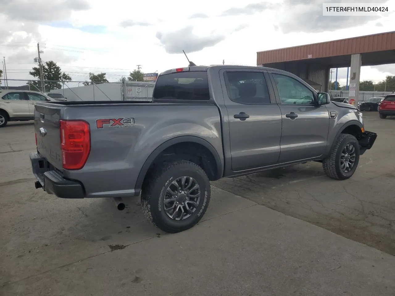 2021 Ford Ranger Xl VIN: 1FTER4FH1MLD40424 Lot: 72902984