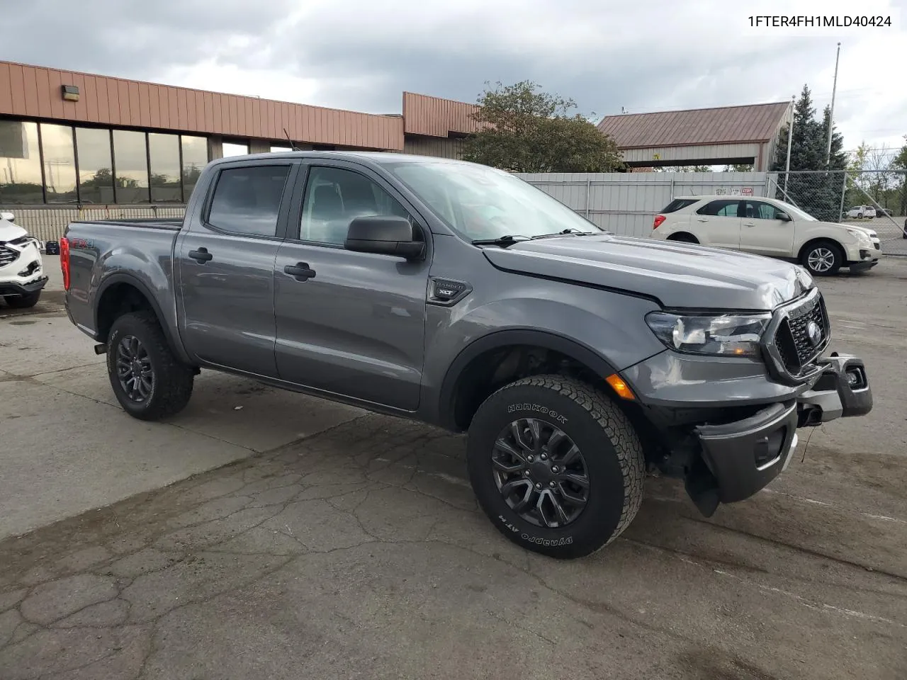 2021 Ford Ranger Xl VIN: 1FTER4FH1MLD40424 Lot: 72902984