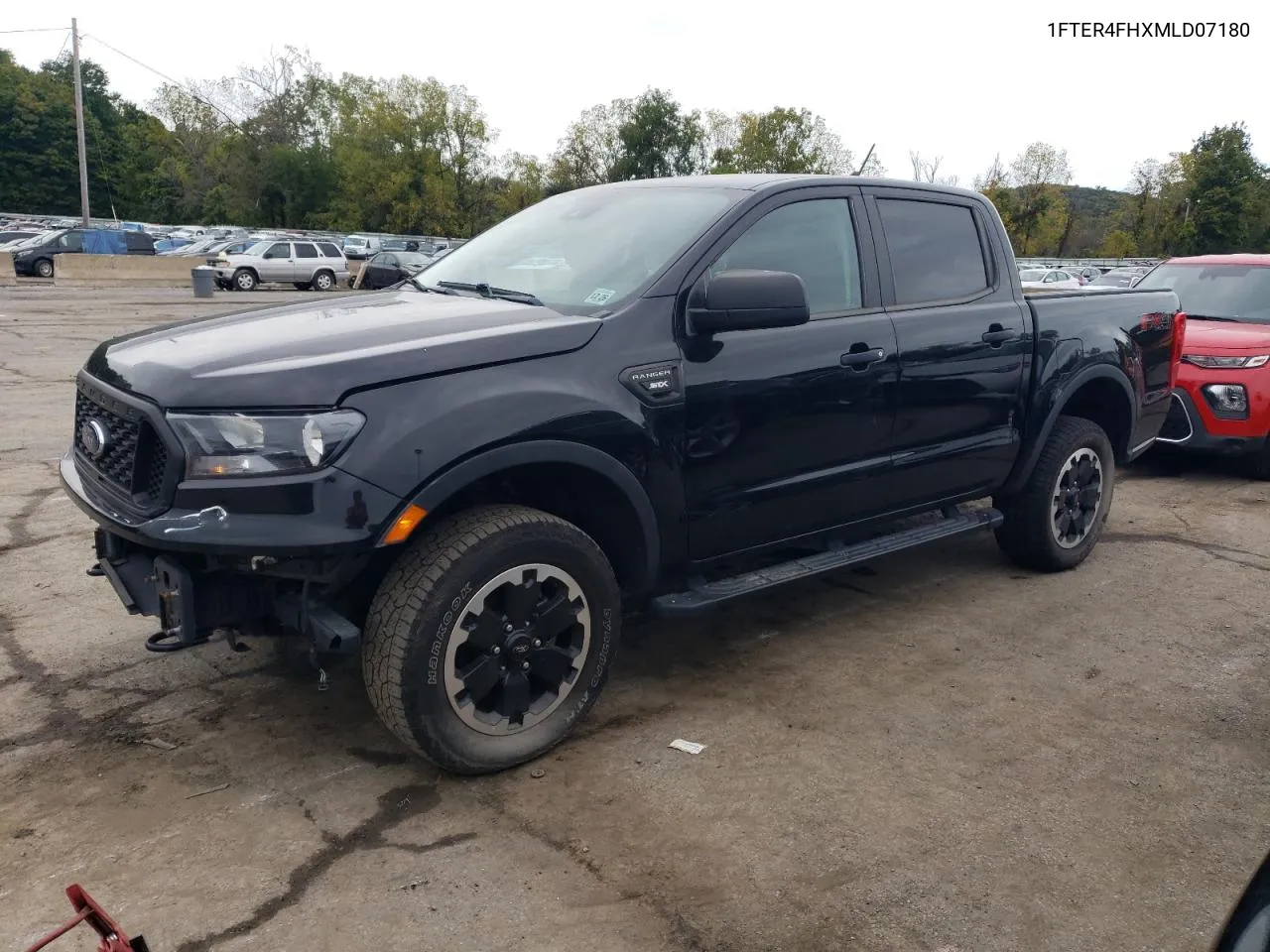 2021 Ford Ranger Xl VIN: 1FTER4FHXMLD07180 Lot: 73028084