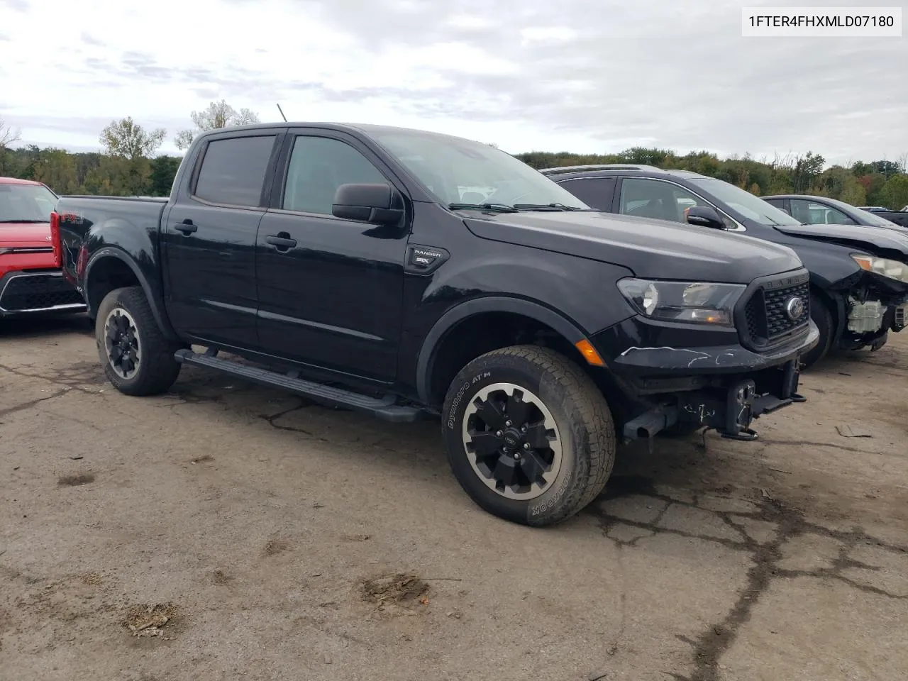 2021 Ford Ranger Xl VIN: 1FTER4FHXMLD07180 Lot: 73028084