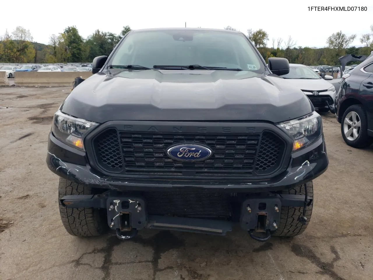 2021 Ford Ranger Xl VIN: 1FTER4FHXMLD07180 Lot: 73028084