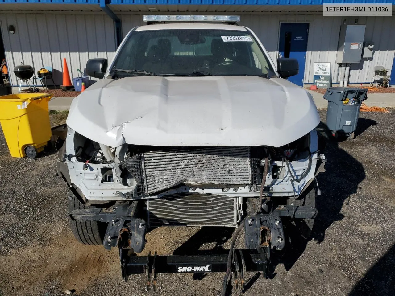 2021 Ford Ranger Xl VIN: 1FTER1FH3MLD11036 Lot: 73352814