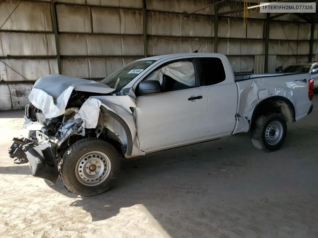 2021 Ford Ranger Xl VIN: 1FTER1FH2MLD77335 Lot: 73502484