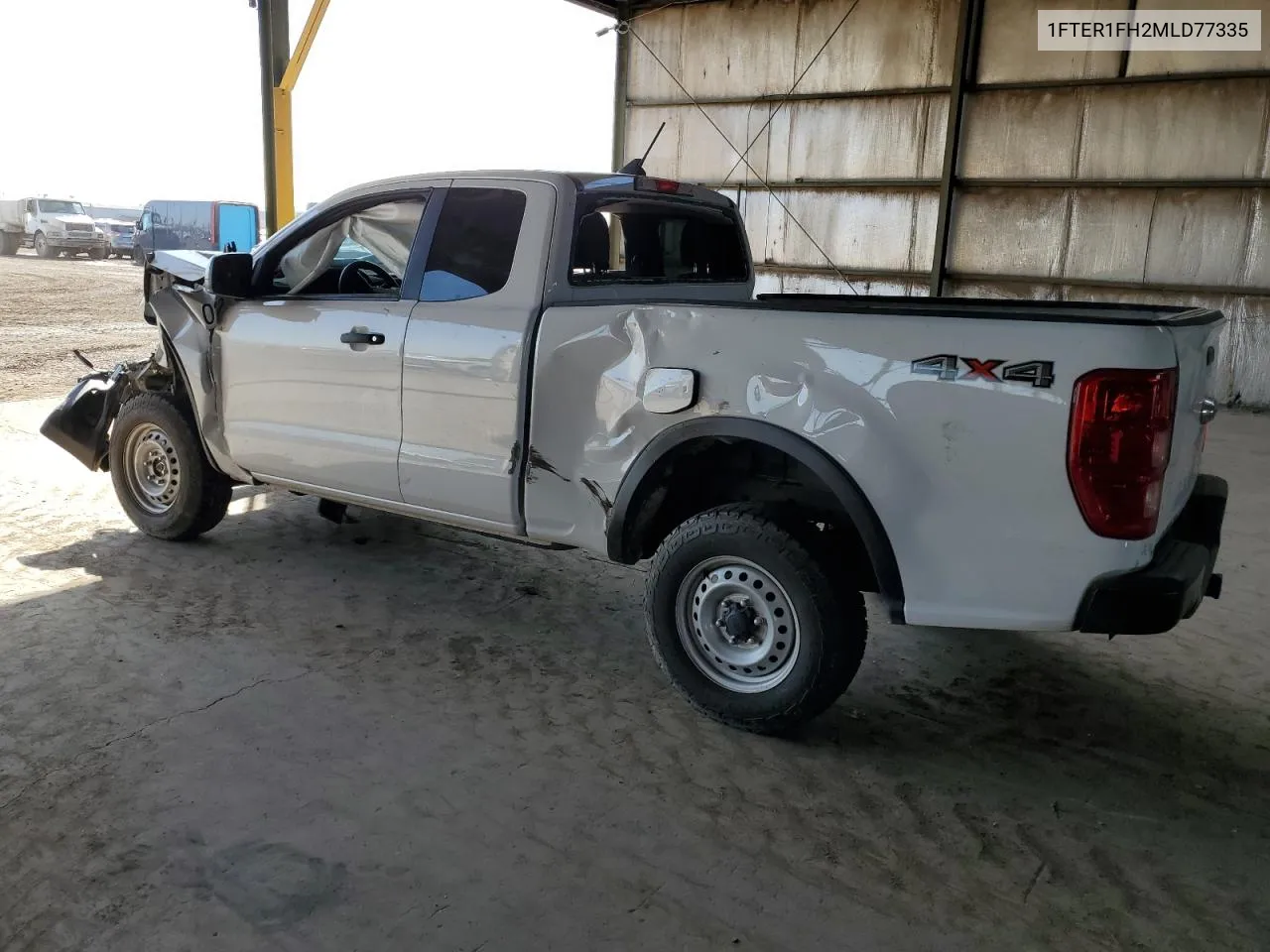 2021 Ford Ranger Xl VIN: 1FTER1FH2MLD77335 Lot: 73502484