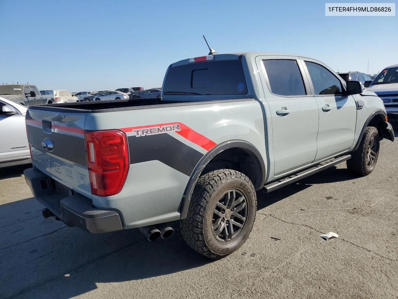 2021 Ford Ranger Xl VIN: 1FTER4FH9MLD86826 Lot: 73604504