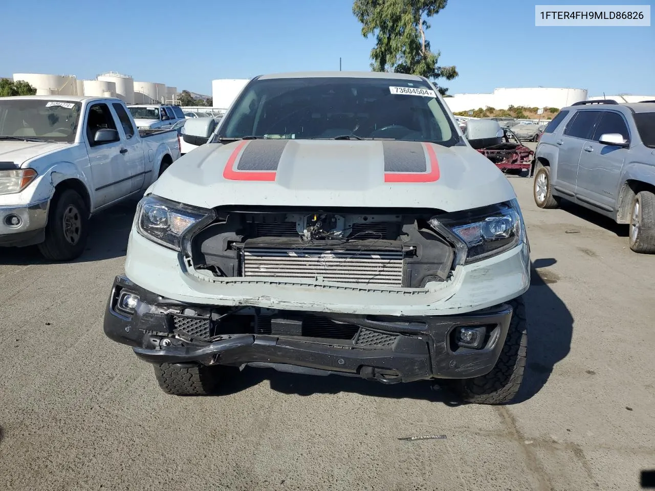 2021 Ford Ranger Xl VIN: 1FTER4FH9MLD86826 Lot: 73604504