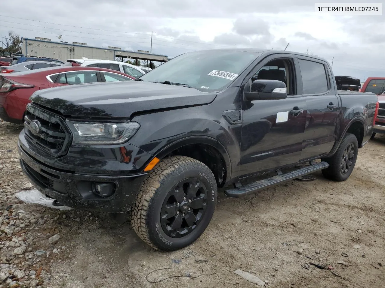 2021 Ford Ranger Xl VIN: 1FTER4FH8MLE07245 Lot: 73686094