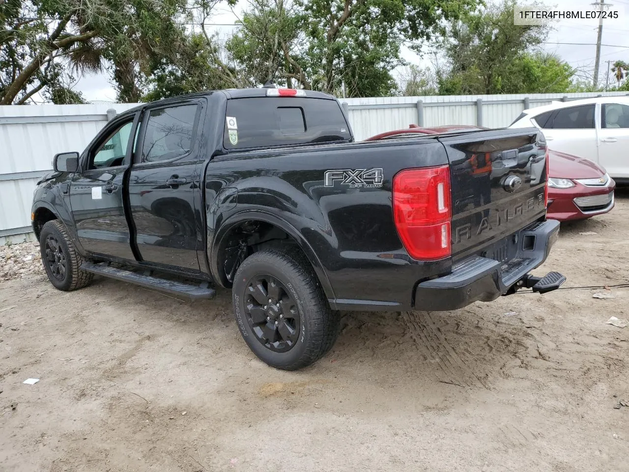 2021 Ford Ranger Xl VIN: 1FTER4FH8MLE07245 Lot: 73686094