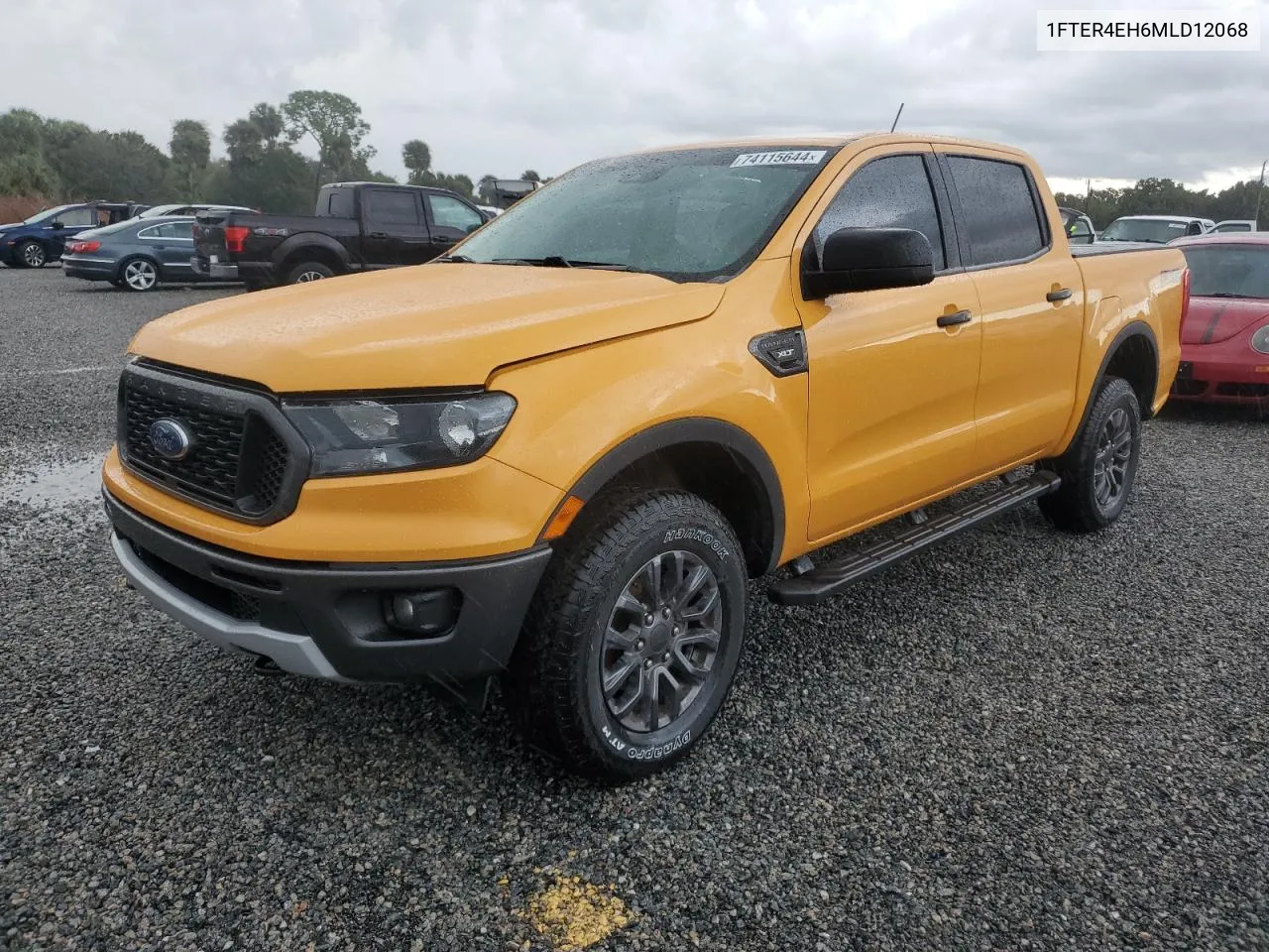 2021 Ford Ranger Xl VIN: 1FTER4EH6MLD12068 Lot: 74115644