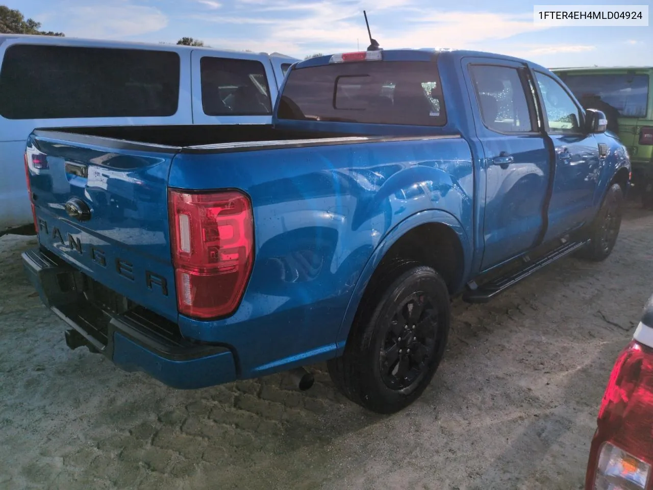 2021 Ford Ranger Xl VIN: 1FTER4EH4MLD04924 Lot: 74482474