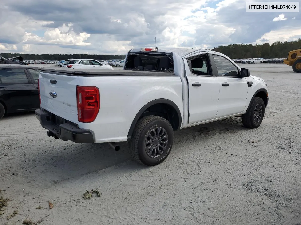 2021 Ford Ranger Xl VIN: 1FTER4EH4MLD74049 Lot: 74504064