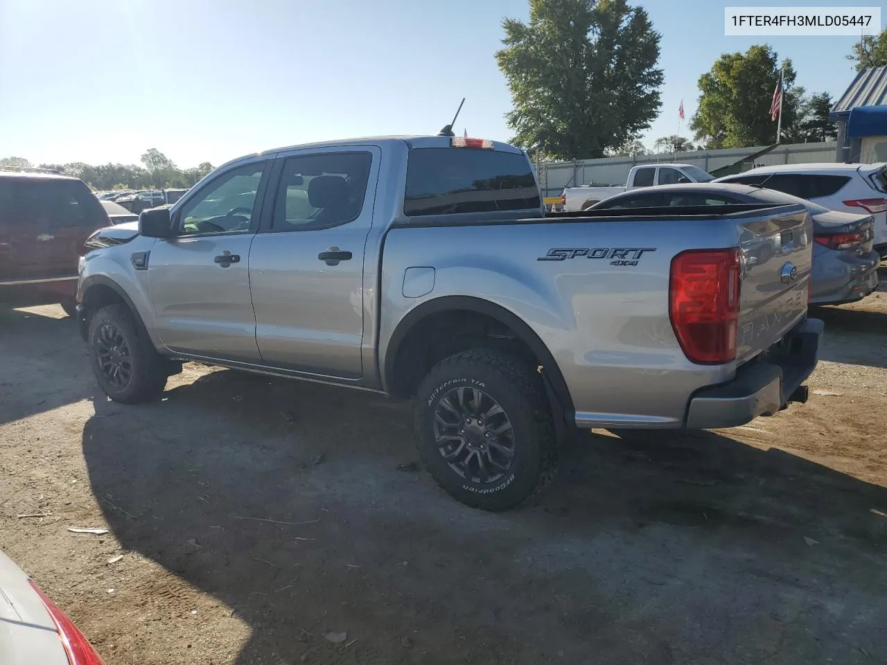 2021 Ford Ranger Xl VIN: 1FTER4FH3MLD05447 Lot: 74511404