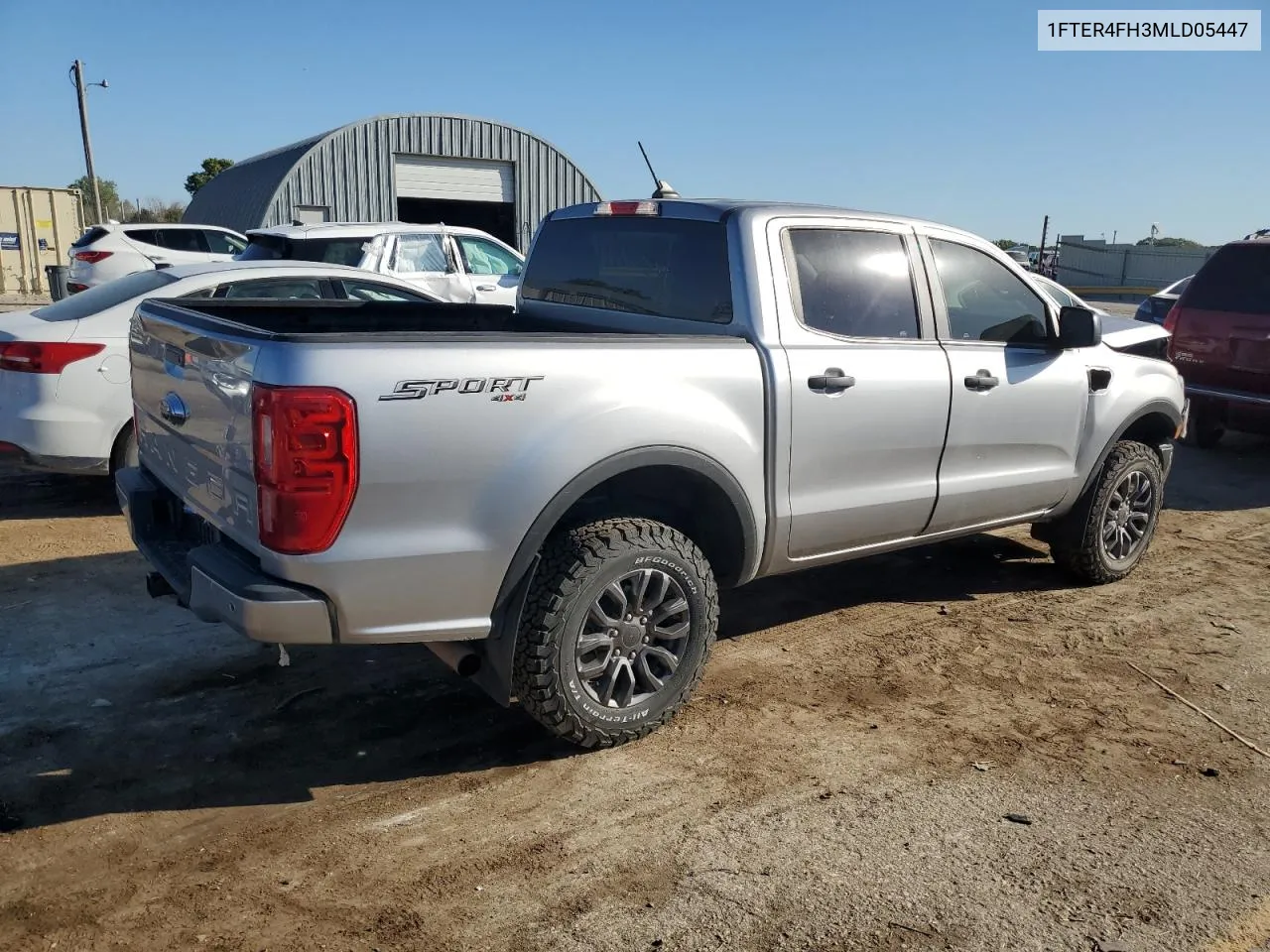 2021 Ford Ranger Xl VIN: 1FTER4FH3MLD05447 Lot: 74511404