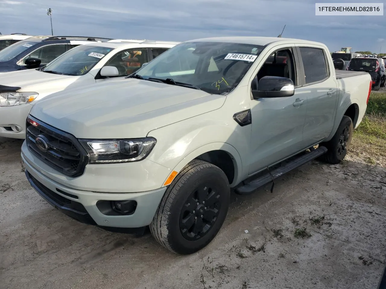 2021 Ford Ranger Xl VIN: 1FTER4EH6MLD82816 Lot: 74615714