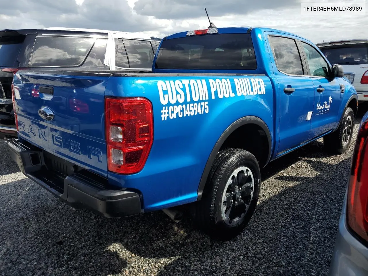 2021 Ford Ranger Xl VIN: 1FTER4EH6MLD78989 Lot: 74616994