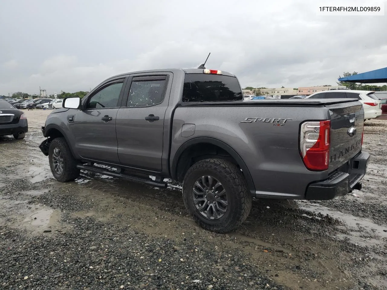 2021 Ford Ranger Xl VIN: 1FTER4FH2MLD09859 Lot: 74724654