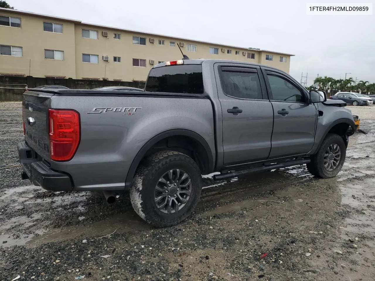 2021 Ford Ranger Xl VIN: 1FTER4FH2MLD09859 Lot: 74724654