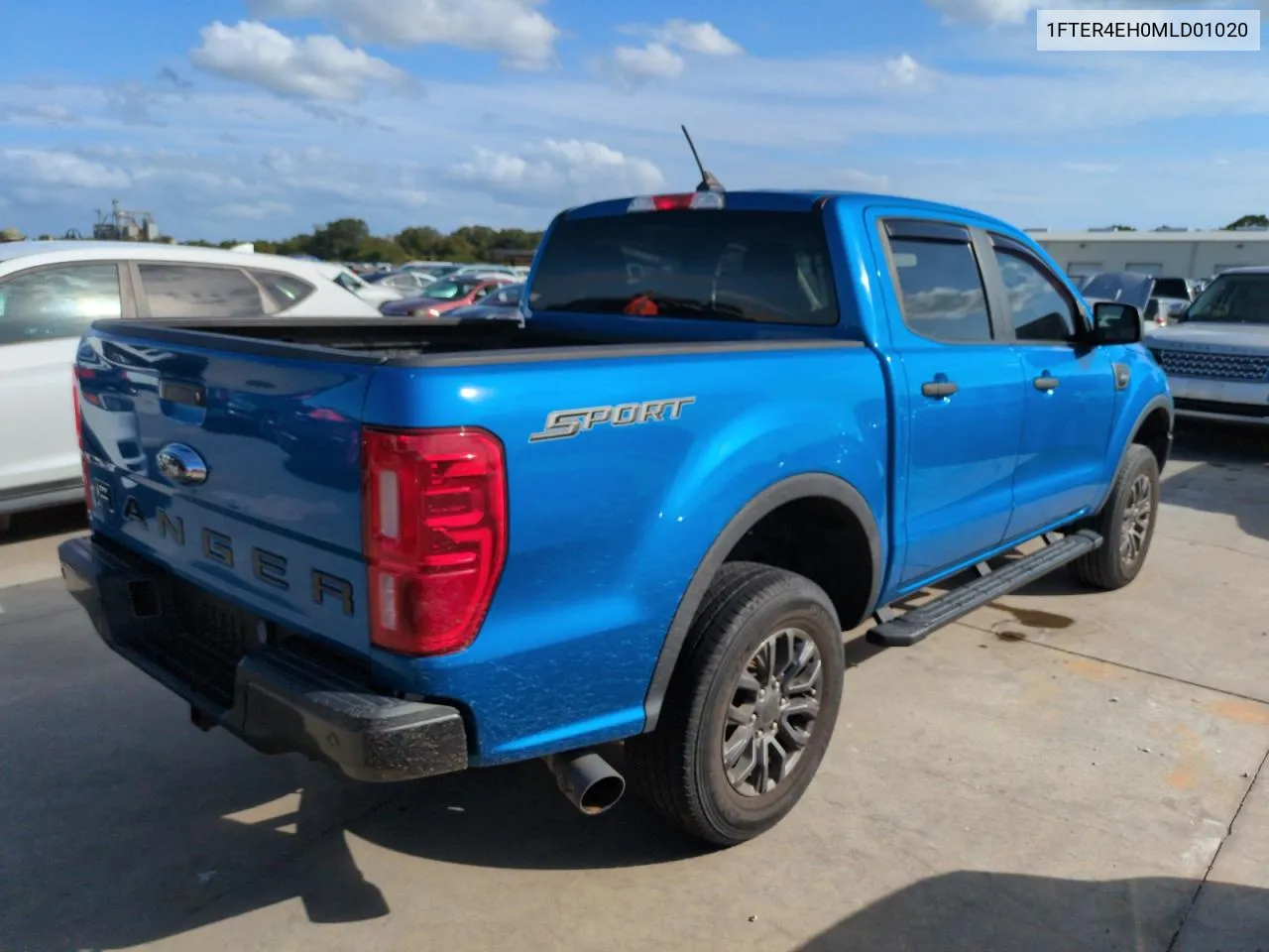 2021 Ford Ranger Xl VIN: 1FTER4EH0MLD01020 Lot: 74752214