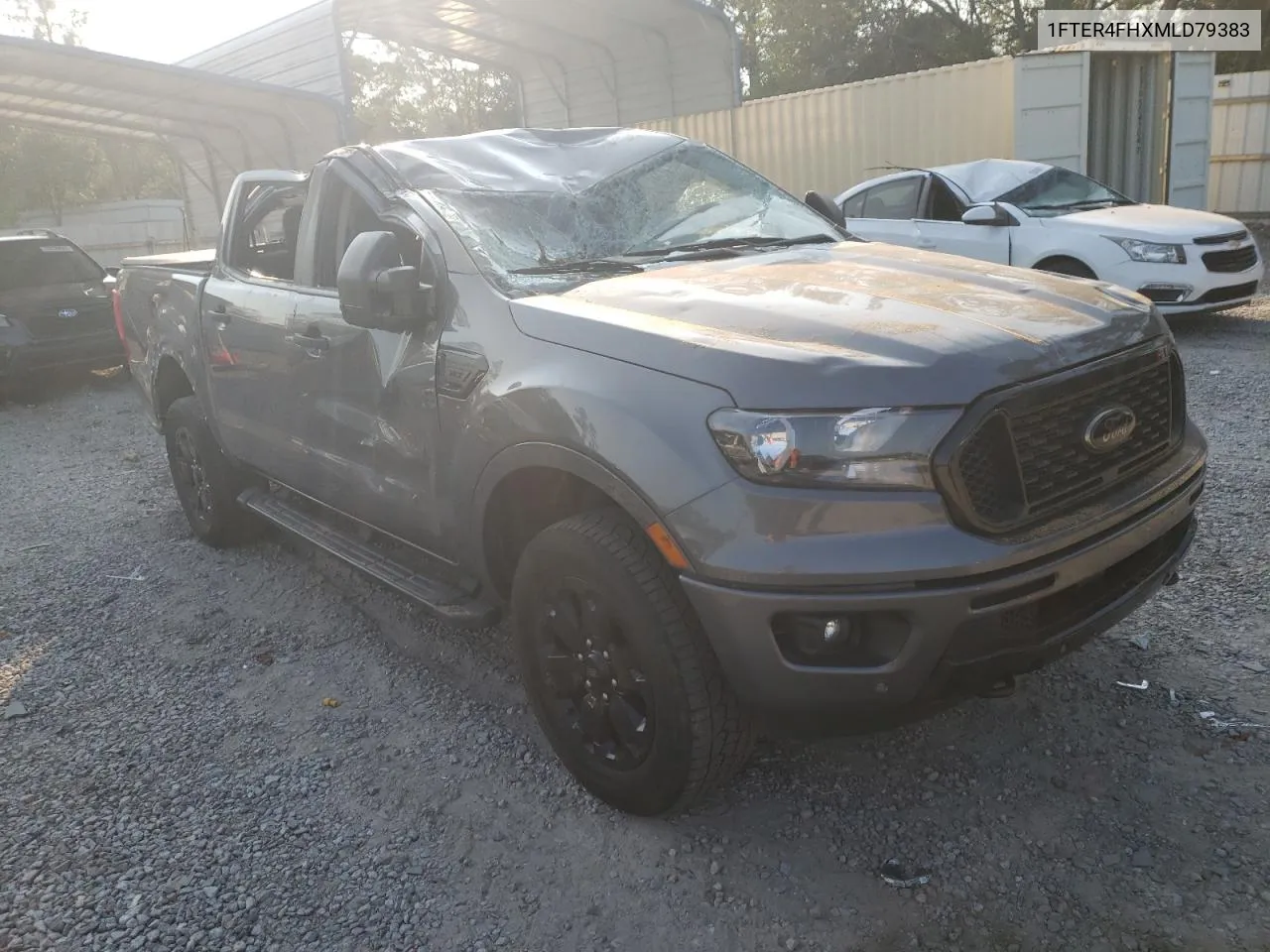 2021 Ford Ranger Xl VIN: 1FTER4FHXMLD79383 Lot: 74824444