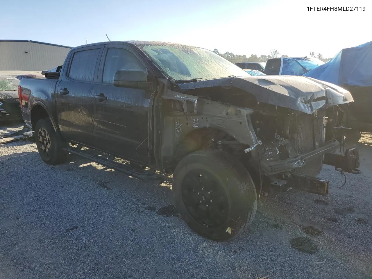 2021 Ford Ranger Xl VIN: 1FTER4FH8MLD27119 Lot: 74880494