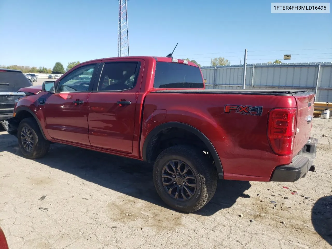 2021 Ford Ranger Xl VIN: 1FTER4FH3MLD16495 Lot: 75169814