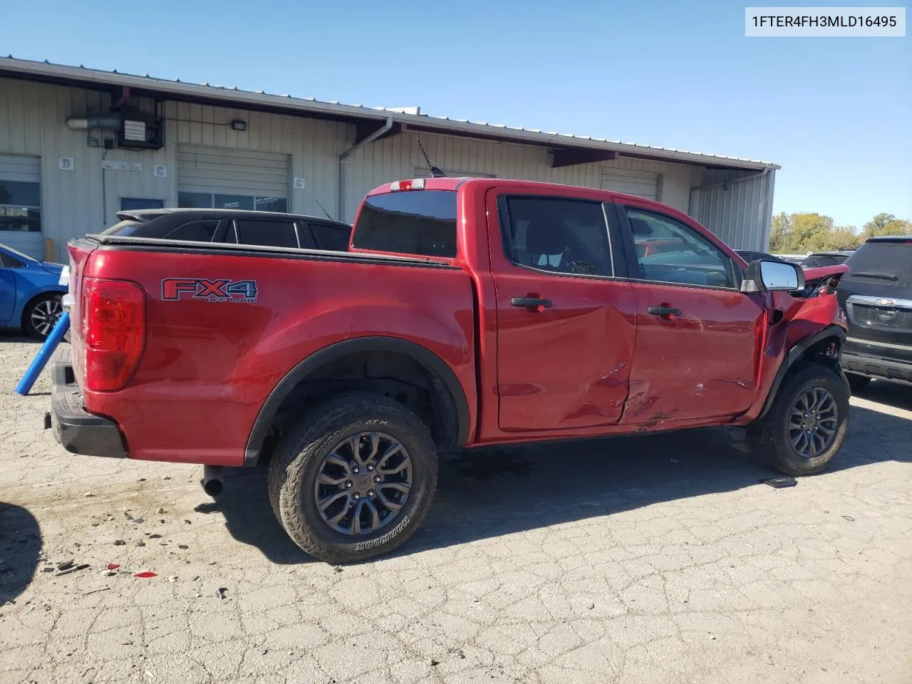 2021 Ford Ranger Xl VIN: 1FTER4FH3MLD16495 Lot: 75169814