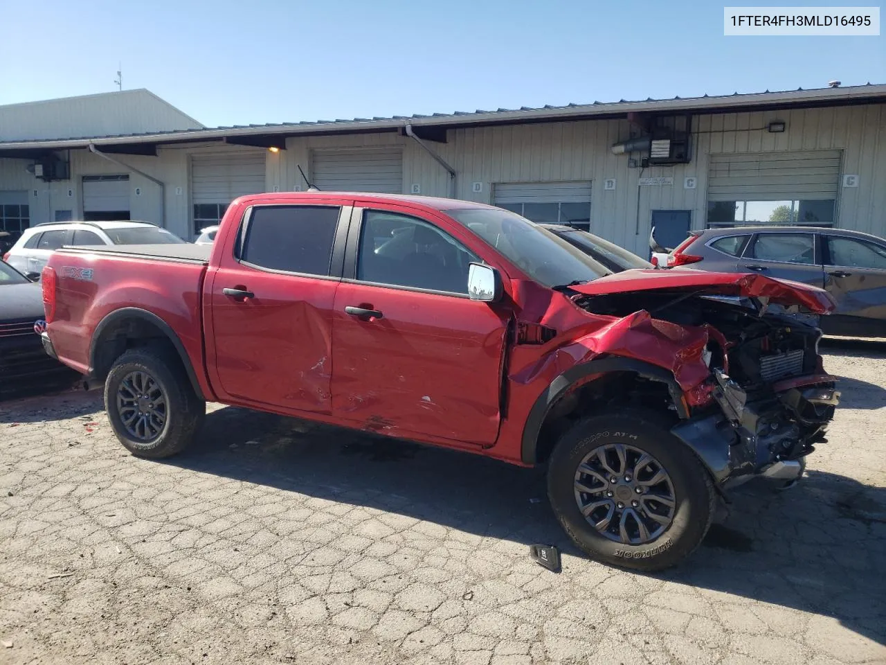 2021 Ford Ranger Xl VIN: 1FTER4FH3MLD16495 Lot: 75169814