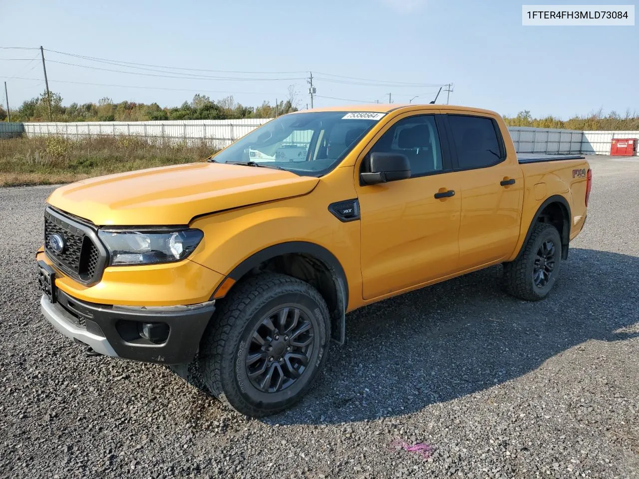 2021 Ford Ranger Xl VIN: 1FTER4FH3MLD73084 Lot: 75350564