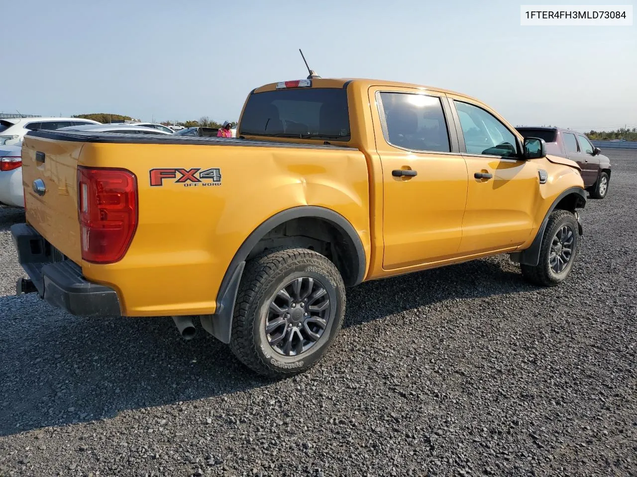 2021 Ford Ranger Xl VIN: 1FTER4FH3MLD73084 Lot: 75350564