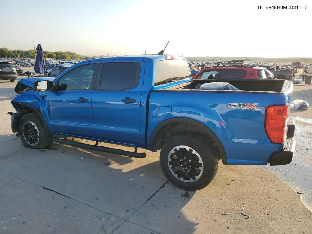 2021 Ford Ranger Xl VIN: 1FTER4EH0MLD31117 Lot: 75408634