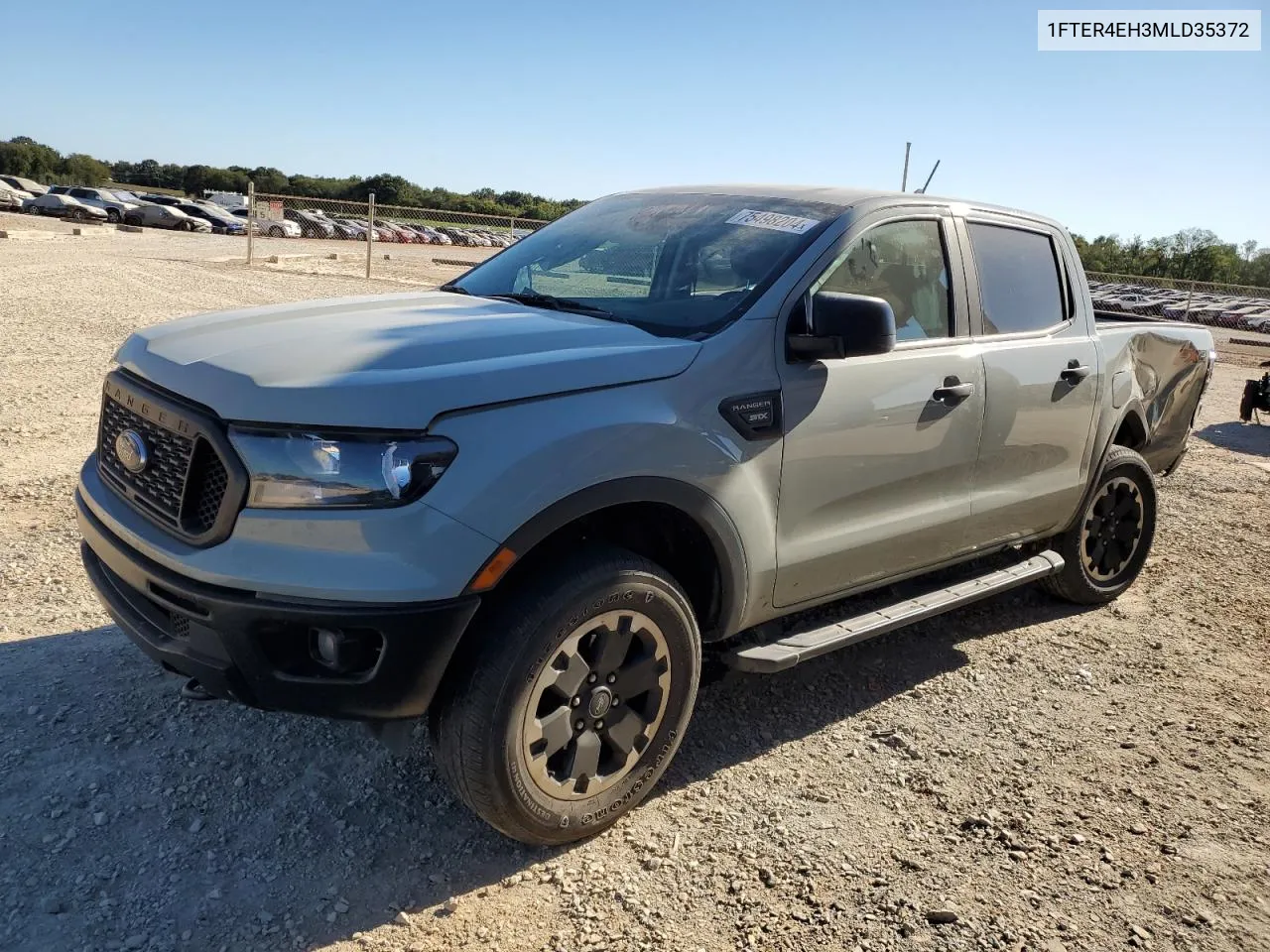 2021 Ford Ranger Xl VIN: 1FTER4EH3MLD35372 Lot: 75498204