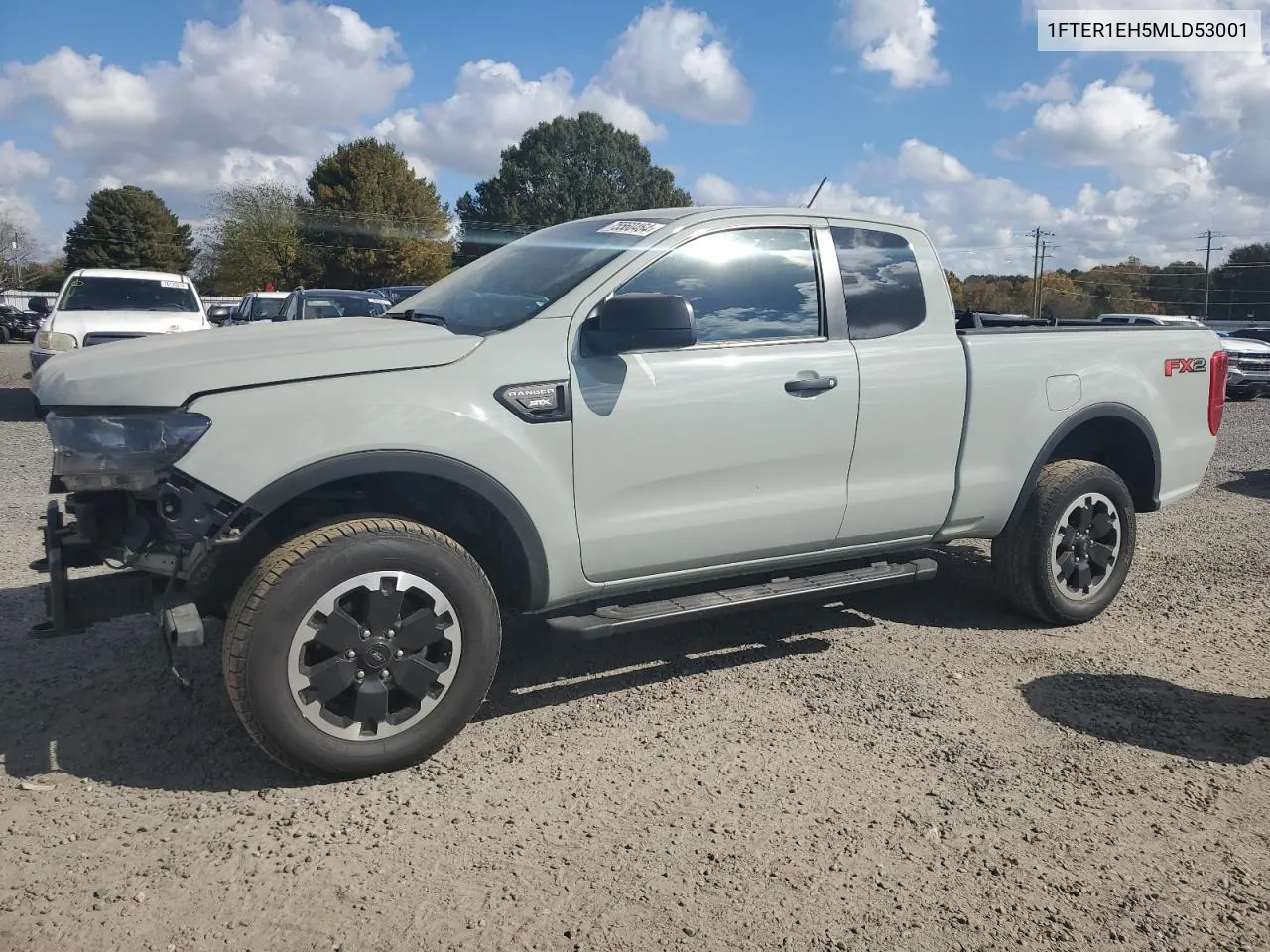 2021 Ford Ranger Xl VIN: 1FTER1EH5MLD53001 Lot: 75560464