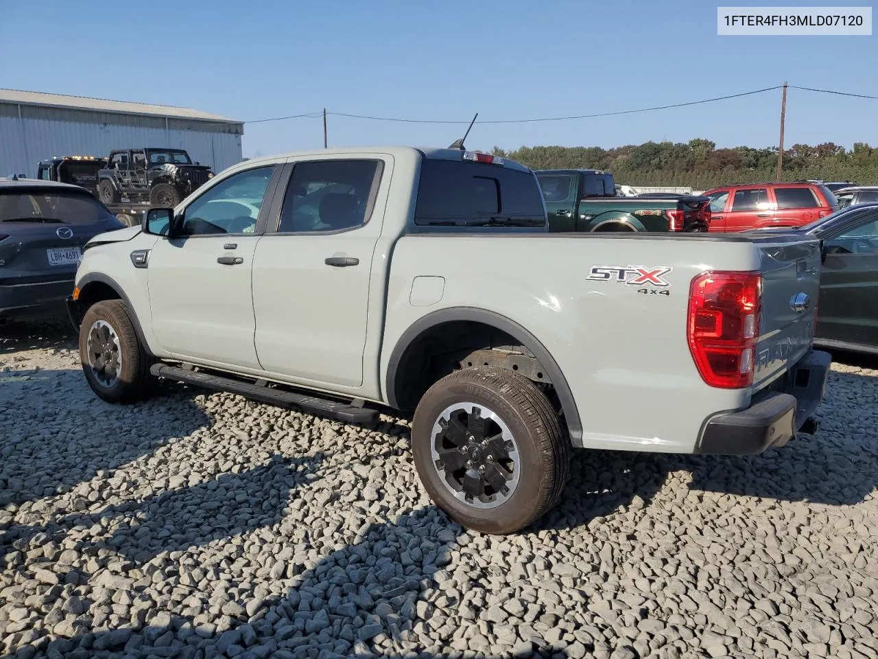 2021 Ford Ranger Xl VIN: 1FTER4FH3MLD07120 Lot: 75686344