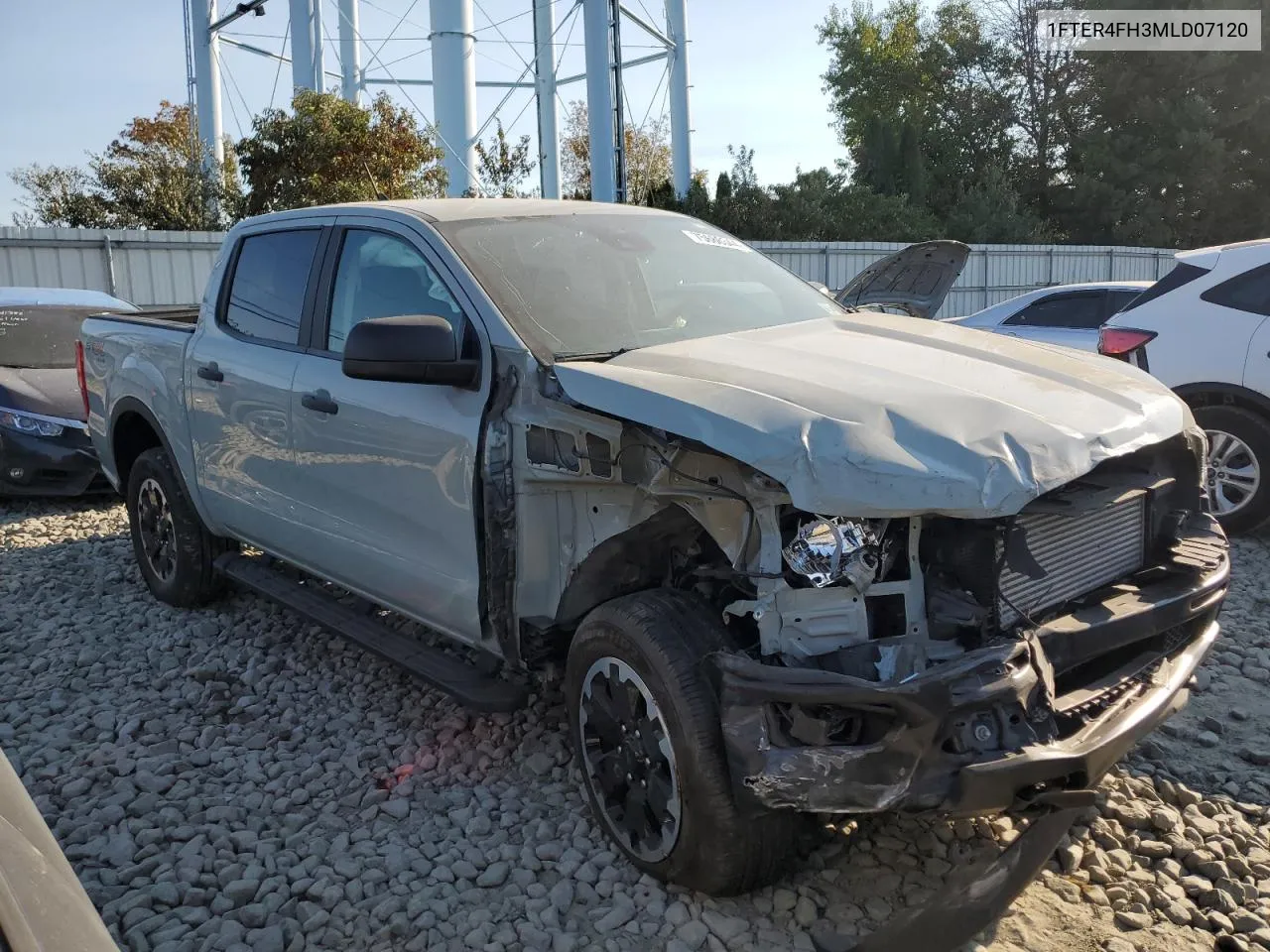 2021 Ford Ranger Xl VIN: 1FTER4FH3MLD07120 Lot: 75686344