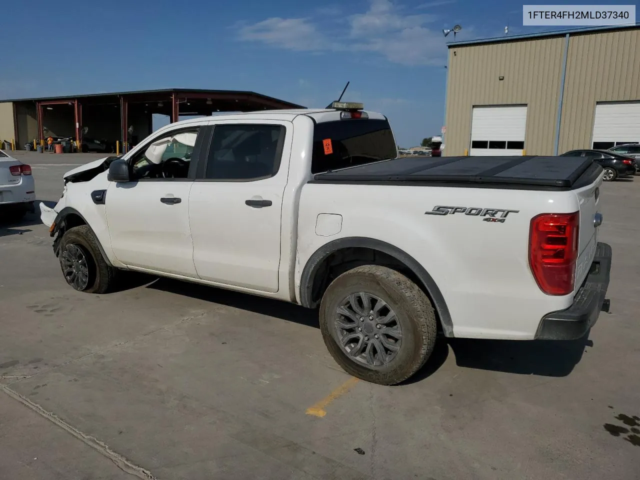 2021 Ford Ranger Xl VIN: 1FTER4FH2MLD37340 Lot: 75730914