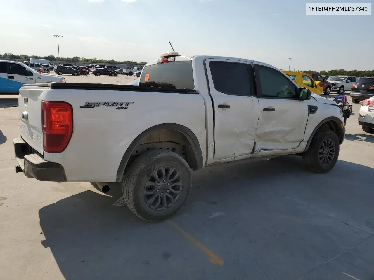 2021 Ford Ranger Xl VIN: 1FTER4FH2MLD37340 Lot: 75730914