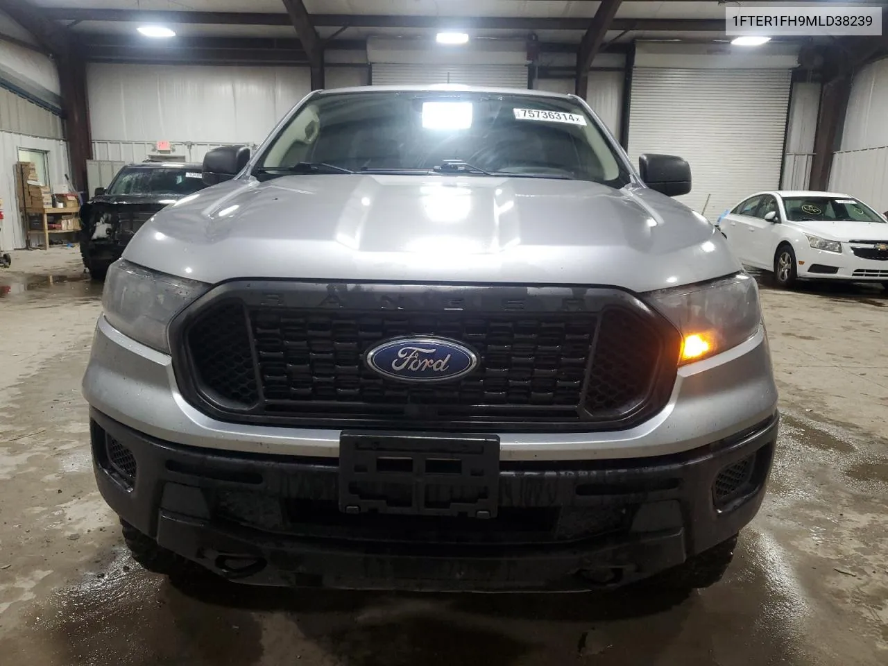 2021 Ford Ranger Xl VIN: 1FTER1FH9MLD38239 Lot: 75736314