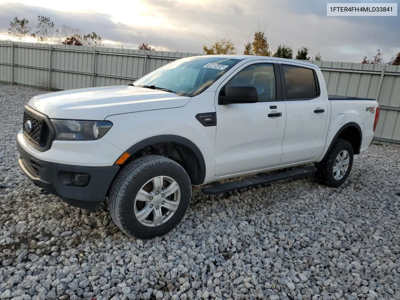 2021 Ford Ranger Xl VIN: 1FTER4FH4MLD33841 Lot: 76405464