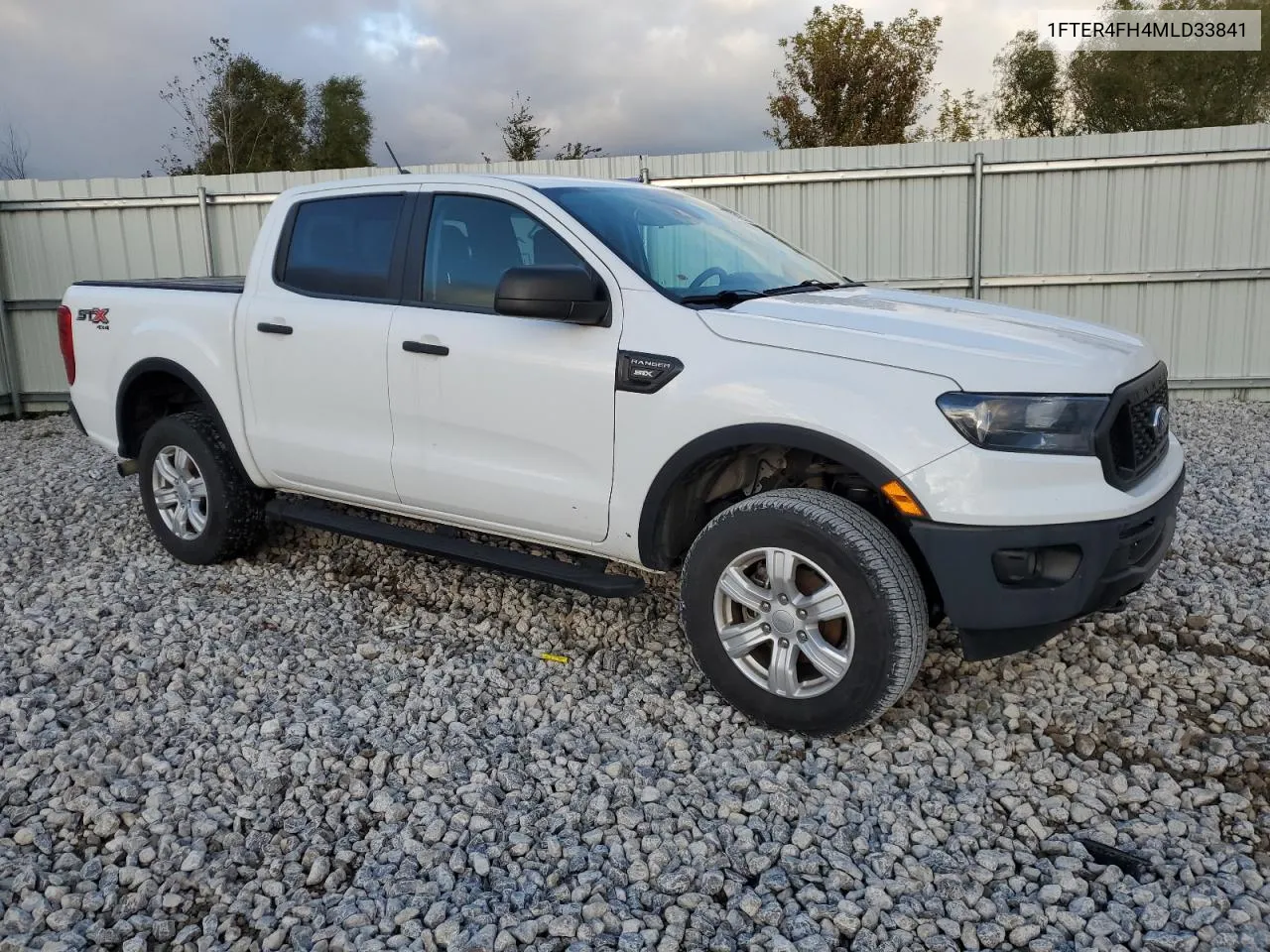 2021 Ford Ranger Xl VIN: 1FTER4FH4MLD33841 Lot: 76405464