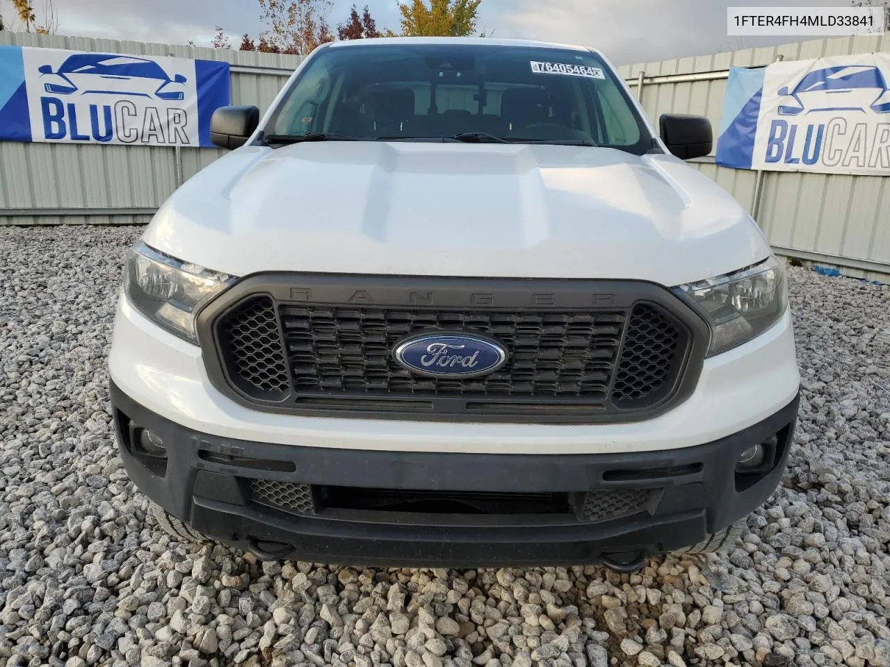 2021 Ford Ranger Xl VIN: 1FTER4FH4MLD33841 Lot: 76405464