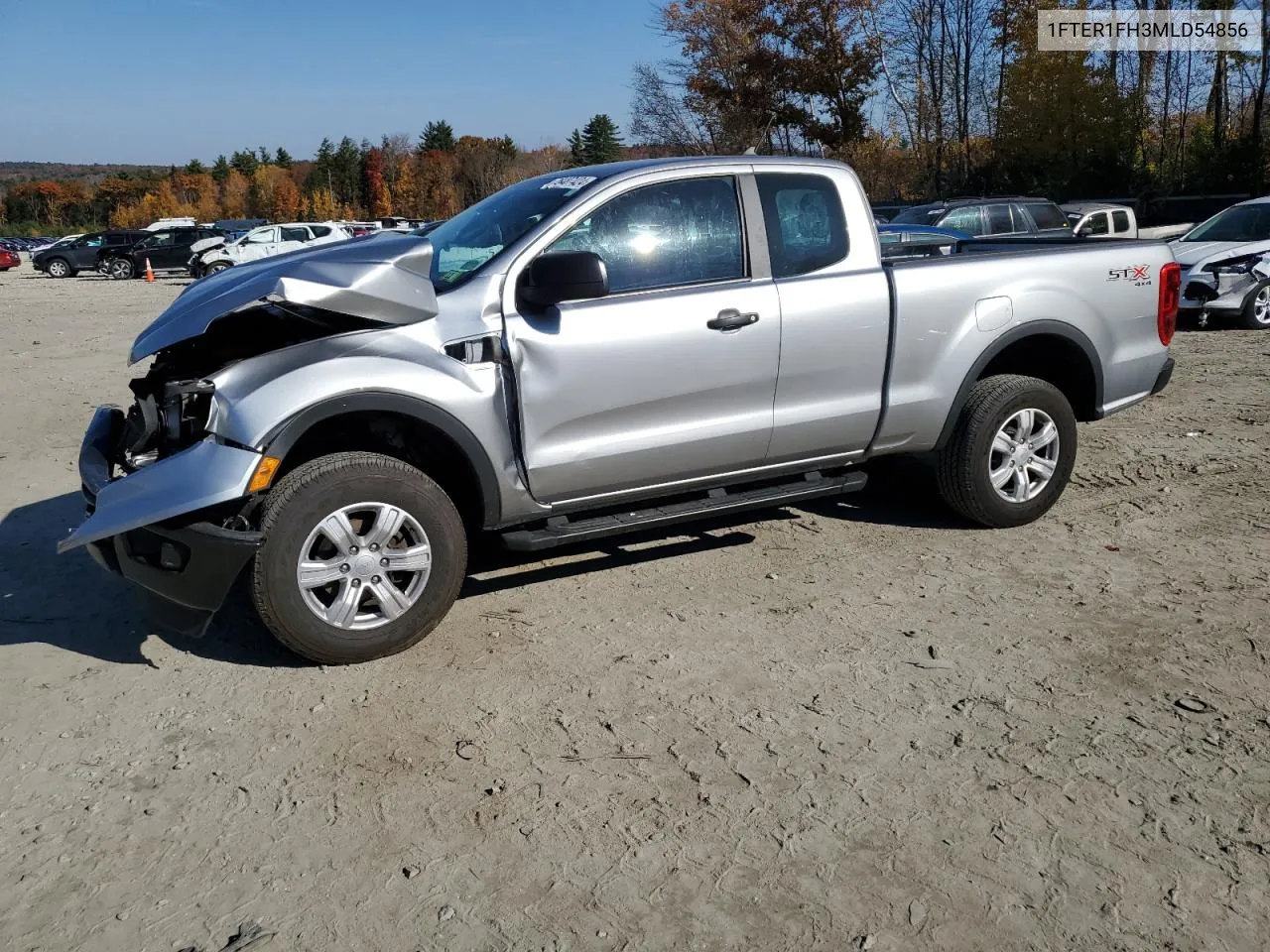 2021 Ford Ranger Xl VIN: 1FTER1FH3MLD54856 Lot: 76407424