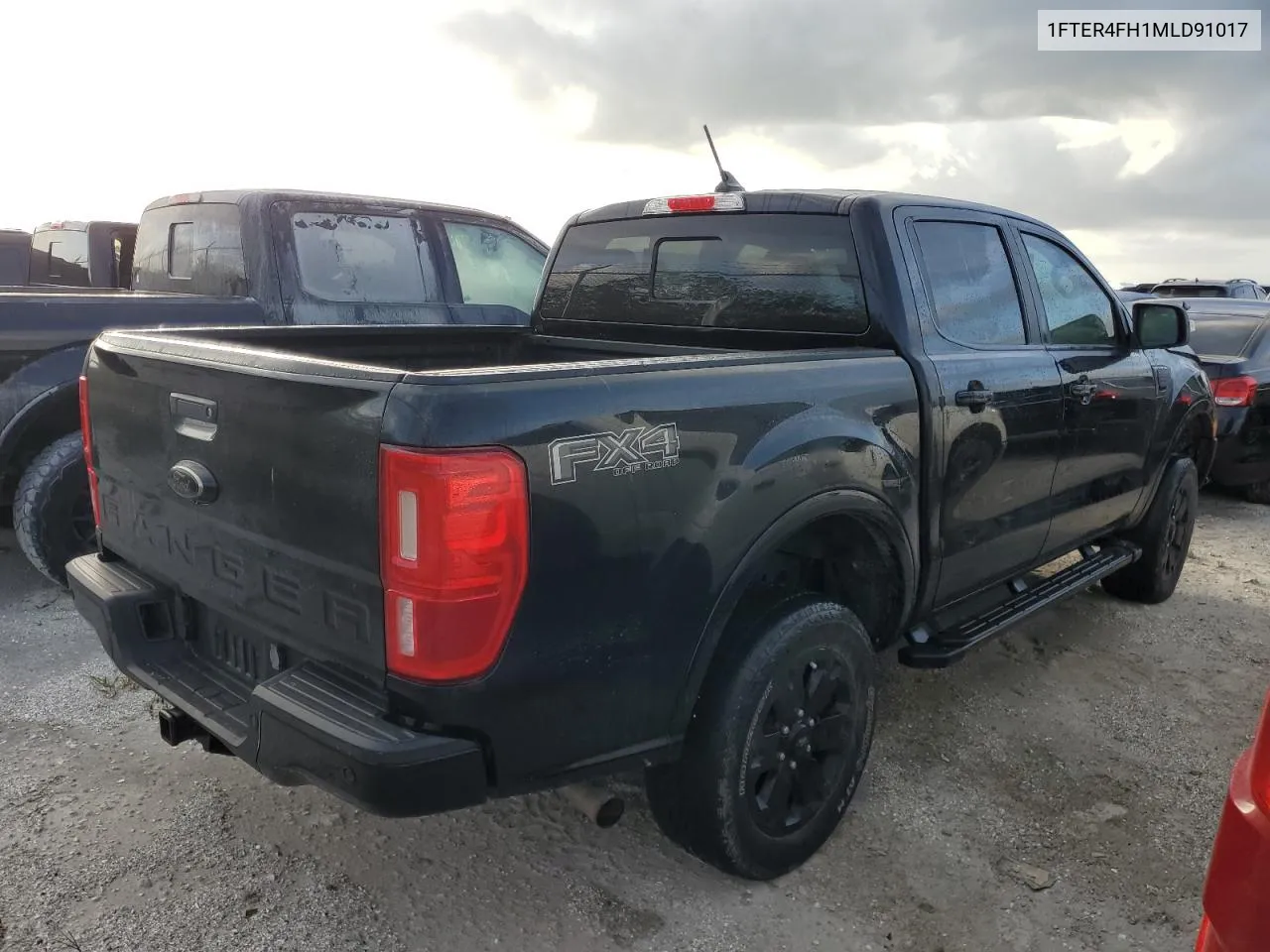 2021 Ford Ranger Xl VIN: 1FTER4FH1MLD91017 Lot: 76563474