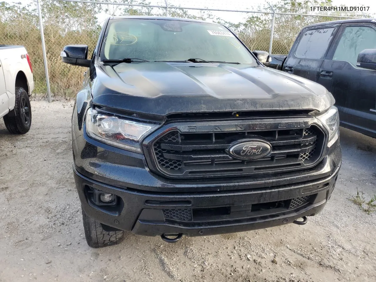 2021 Ford Ranger Xl VIN: 1FTER4FH1MLD91017 Lot: 76563474