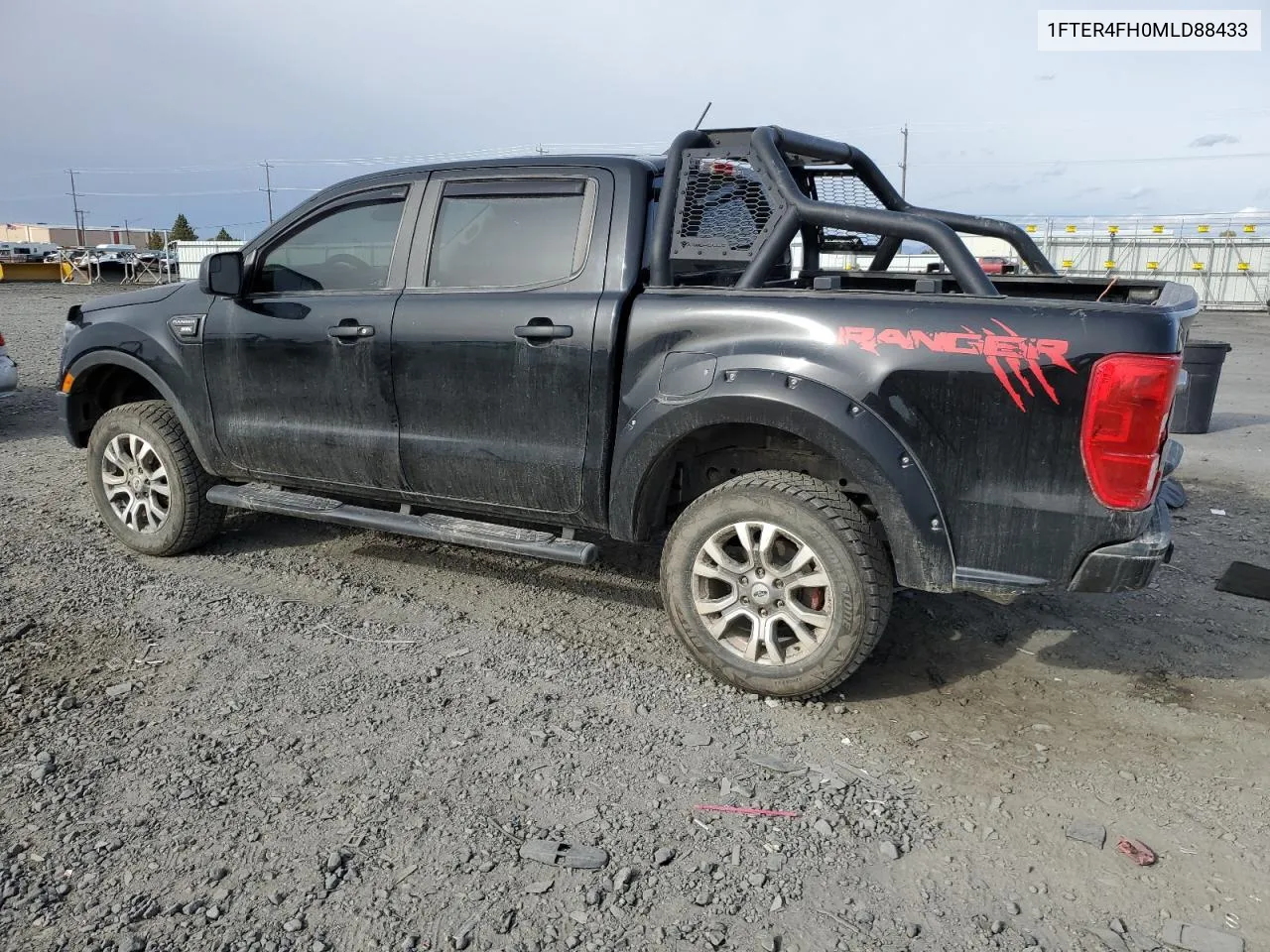 2021 Ford Ranger Xl VIN: 1FTER4FH0MLD88433 Lot: 77008574