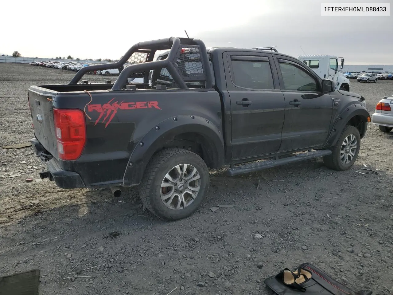 2021 Ford Ranger Xl VIN: 1FTER4FH0MLD88433 Lot: 77008574