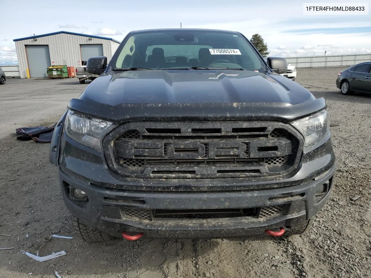 2021 Ford Ranger Xl VIN: 1FTER4FH0MLD88433 Lot: 77008574