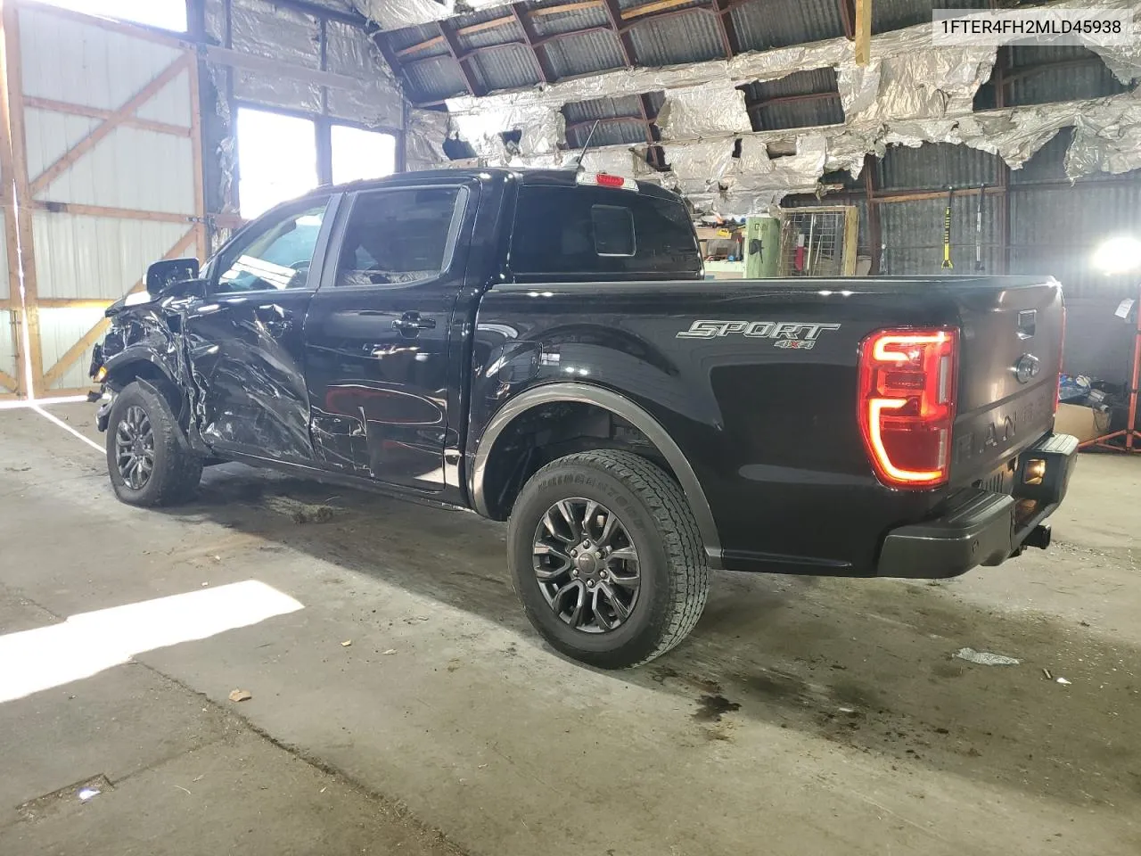 2021 Ford Ranger Xl VIN: 1FTER4FH2MLD45938 Lot: 77324884