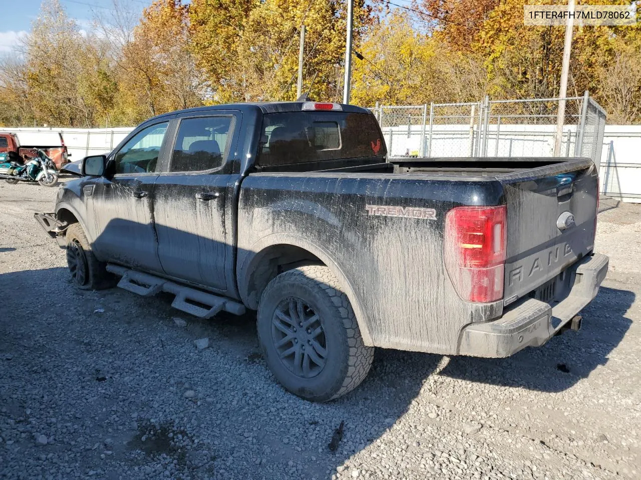 2021 Ford Ranger Xl VIN: 1FTER4FH7MLD78062 Lot: 77673864