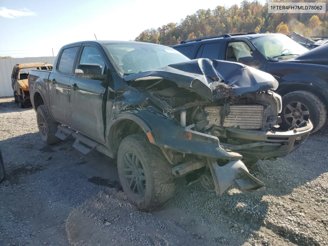 2021 Ford Ranger Xl VIN: 1FTER4FH7MLD78062 Lot: 77673864