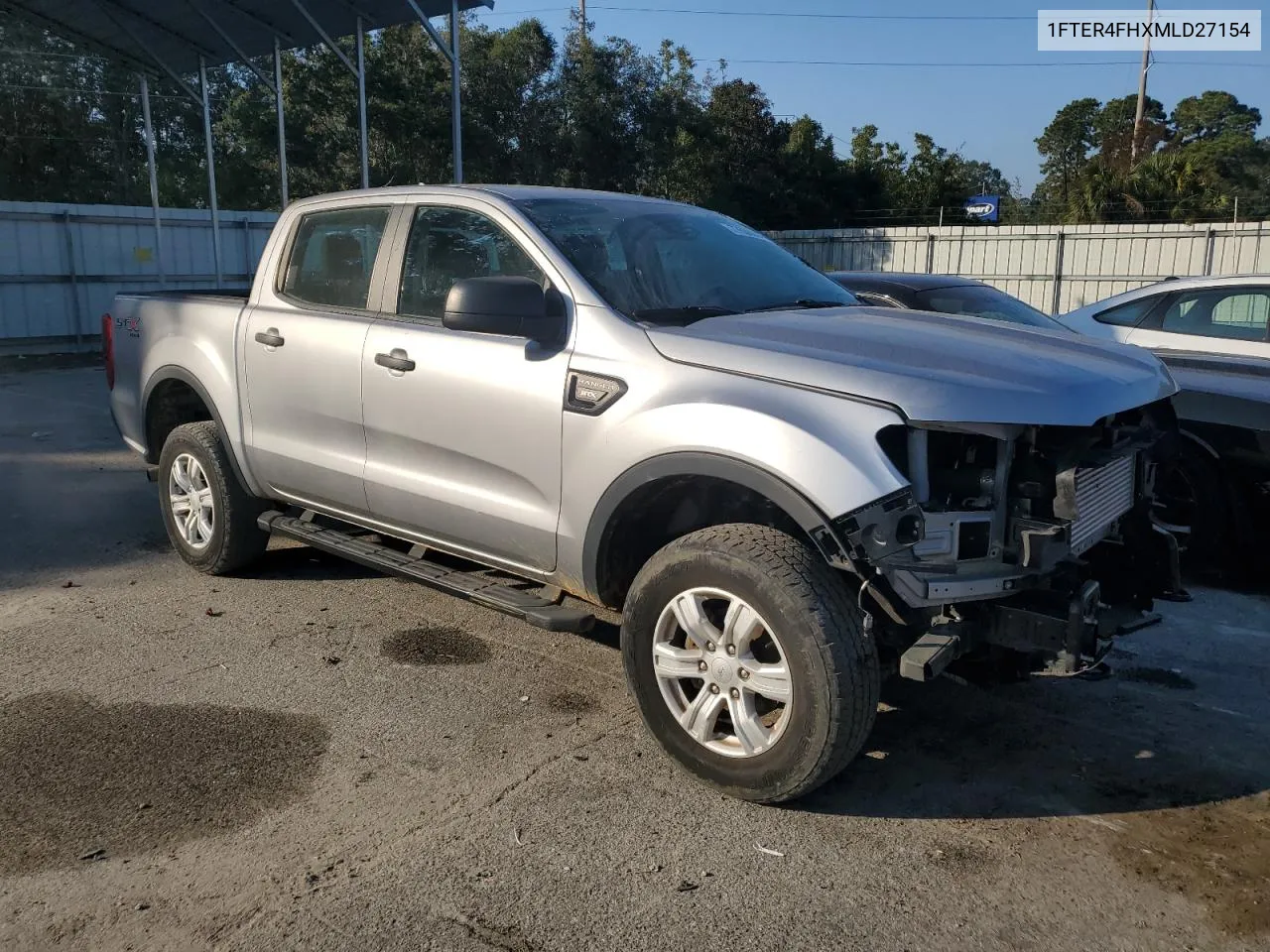 2021 Ford Ranger Xl VIN: 1FTER4FHXMLD27154 Lot: 77688884